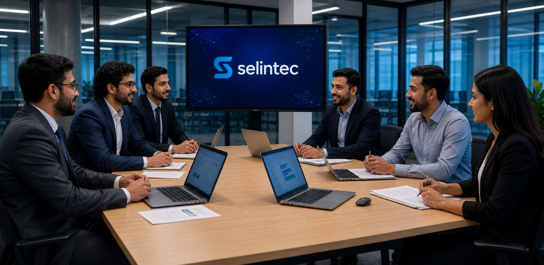Selintec team meeting